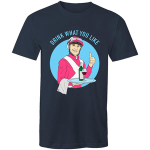 DRINK WHAT YOU LIKE (WINE) - TSHIRT (FRONT)