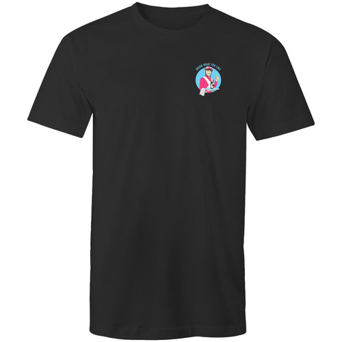 DRINK WHAT YOU LIKE (WINE) - BADGE TSHIRT