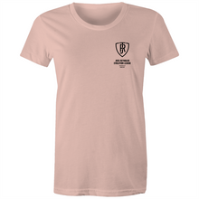 Load image into Gallery viewer, JOCK REYNOLDS EVOLUTION LEAGUE - WOMEN’S TSHIRT (BADGE)