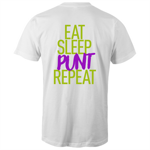 EAT, SLEEP, PUNT, REPEAT - GREEN & PURPLE